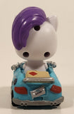 2019 Jazwares Feisty Pets Reckless Racer Glenda Glitterpoop The Unicorn 2 1/2" Long Toy Car Vehicle