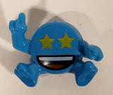 Kinder Surprise Blue DJ Emoji 1" Toy Figure