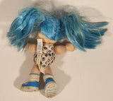 2000 Mattel Fisher Price Color Me Cuties Bailey Blue 8" Stuffed Toy Doll