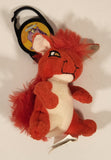 2005 McDonald's Neopets Red Kyrii 4" Clip On Stuffed Plush Toy