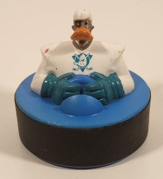 1997 McDonald's Disney The Mighty Ducks Puck Shaped Blue 2 1/4" Tall Toy Figure