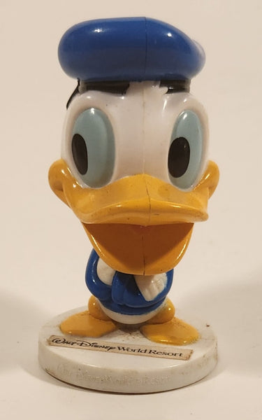 Sasco Kellogg's Canada Walt Disney World Resort Donald Duck Bobblehead 3 1/4" Tall Plastic Toy Figure