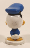 Sasco Kellogg's Canada Walt Disney World Resort Donald Duck Bobblehead 3 1/4" Tall Plastic Toy Figure