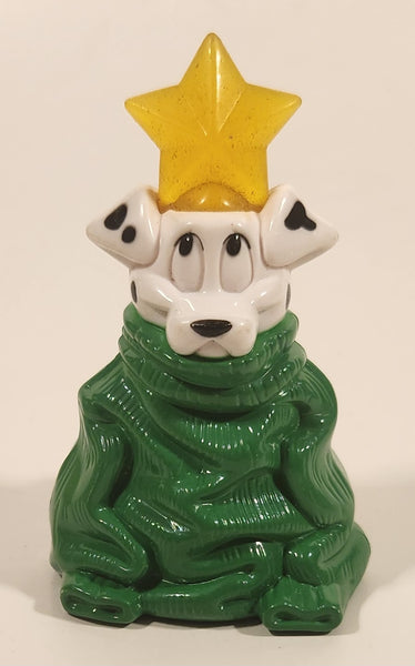 Rare 1996 McDonald's Disney 101 Dalmatians Christmas Tree Character 3 1/2" Tall Plastic Toy Figure