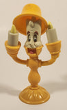 2002 McDonald's Disney Beauty And The Beast Lumiere 4 3/4" Tall Plastic Toy Figure