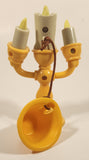 2002 McDonald's Disney Beauty And The Beast Lumiere 4 3/4" Tall Plastic Toy Figure