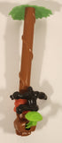 McDonald's Burroughs & Disney Tarzan Gorilla and Snake Sliding Down Tree 7 1/2" Tall Plastic Toy