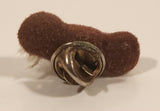 Fuzzy Brown Australian Koala Small Brooch Pin
