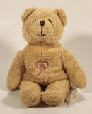 Avon Breast Cancer Foundation Light Brown Teddy Bear 6 1/2" Tall Toy Stuffed Animal Plush