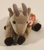 1997 Ty Beanie Babies Goatee The Goat 6" Stuffed Beanie Plush Toy with Tag