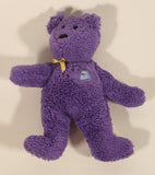 2004 McDonald's Ty Teanie Beanie Baby 'Grimace The Bear Toy' Purple 5" Stuffed Plush Toy with Tag