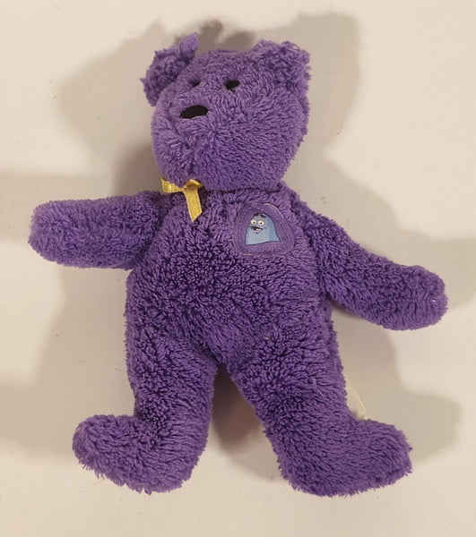 2004 McDonald's Ty Teanie Beanie Baby 'Grimace The Bear Toy' Purple 5" Stuffed Plush Toy with Tag