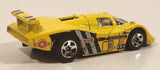 1998 Hot Wheels Flyin' Aces Sol-Aire CX-4 Yellow Die Cast Toy Car Vehicle Opening Rear Hood