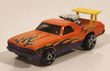 2001 Hot Wheels '68 El Camino Orange Die Cast Toy Muscle Car Vehicle