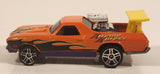 2001 Hot Wheels '68 El Camino Orange Die Cast Toy Muscle Car Vehicle