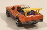 2001 Hot Wheels '68 El Camino Orange Die Cast Toy Muscle Car Vehicle