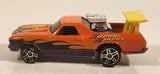 2001 Hot Wheels '68 El Camino Orange Die Cast Toy Muscle Car Vehicle