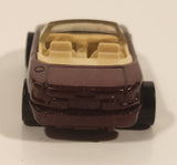1996 Hot Wheels Auto City Mazda MX-5 Miata Convertible Metallic Dark Red Die Cast Toy Sports Car Vehicle