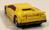 1994 Hot Wheels Lamborghini Diablo Yellow Die Cast Toy Exotic Sports Car Vehicle
