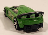 1999 Hot Wheels X-Treme Speed Callaway C7 Green Die Cast Toy Car Vehicle