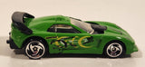 1999 Hot Wheels X-Treme Speed Callaway C7 Green Die Cast Toy Car Vehicle