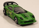 1999 Hot Wheels X-Treme Speed Callaway C7 Green Die Cast Toy Car Vehicle