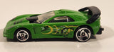 1999 Hot Wheels X-Treme Speed Callaway C7 Green Die Cast Toy Car Vehicle