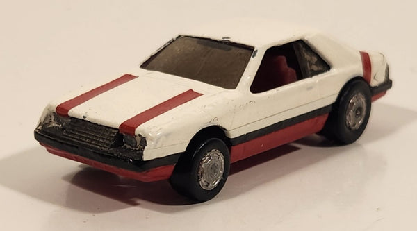 Vintage Hot Wheels The Hot Ones 1979 Ford Mustang Cobra Painted White Die Cast Toy Car Vehicle