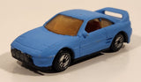 1994 Hot Wheels Parking Garage Set Toyota MR2 Hot Painted Blue Die Cast Toy Car Vehicle