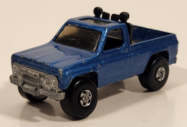 Vintage 1979 Hot Wheels Bywayman Truck Painted Blue Die Cast Toy Car Vehicle