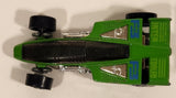 1992 Hot Wheels Shadow Jet F-3 Inter Cooled Green Die Cast Toy Race Car Vehicle