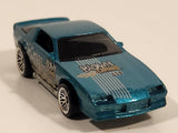 1999 Hot Wheels Camaro Z28 Metalflake Aqua Green Die Cast Toy Car Vehicle