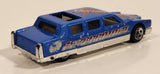 1997 Hot Wheels Biff! Bam! Boom! Series Limozeen Money Madness! Blue Die Cast Toy Car Vehicle