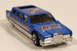 1997 Hot Wheels Biff! Bam! Boom! Series Limozeen Money Madness! Blue Die Cast Toy Car Vehicle
