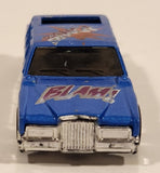 1997 Hot Wheels Biff! Bam! Boom! Series Limozeen Money Madness! Blue Die Cast Toy Car Vehicle