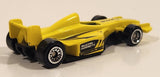 2000 Hot Wheels Honda Buzzin Hornets Yellow Die Cast Toy Race Car Vehicle