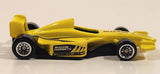 2000 Hot Wheels Honda Buzzin Hornets Yellow Die Cast Toy Race Car Vehicle