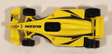 2000 Hot Wheels Honda Buzzin Hornets Yellow Die Cast Toy Race Car Vehicle