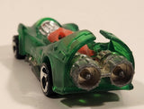 1997 Hot Wheels Phantom Racer Power Rocket Clear Green Die Cast Toy Car Vehicle