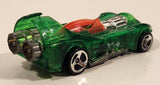 1997 Hot Wheels Phantom Racer Power Rocket Clear Green Die Cast Toy Car Vehicle