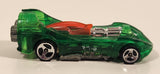 1997 Hot Wheels Phantom Racer Power Rocket Clear Green Die Cast Toy Car Vehicle