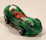 1997 Hot Wheels Phantom Racer Power Rocket Clear Green Die Cast Toy Car Vehicle
