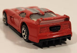 2001 Hot Wheels First Editions Dodge Viper GTS-R Enamel Red Die Cast Toy Car Vehicle