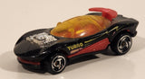 1992 Hot Wheels Flashfire Black Die Cast Toy Car Vehicle