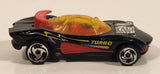1992 Hot Wheels Flashfire Black Die Cast Toy Car Vehicle