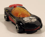 1992 Hot Wheels Flashfire Black Die Cast Toy Car Vehicle