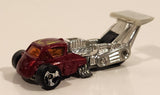 1998 Hot Wheels First Editions Whatta Drag Metallic Dark Red Die Cast Toy Car Vehicle