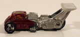 1998 Hot Wheels First Editions Whatta Drag Metallic Dark Red Die Cast Toy Car Vehicle