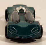 1999 Hot Wheels McDonald's Double Cross Metalflake Dark Green Die Cast Toy Car Vehicle