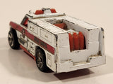 1999 Hot Wheels Rescue Ranger White Fire Truck Die Cast Toy Car Vehicle